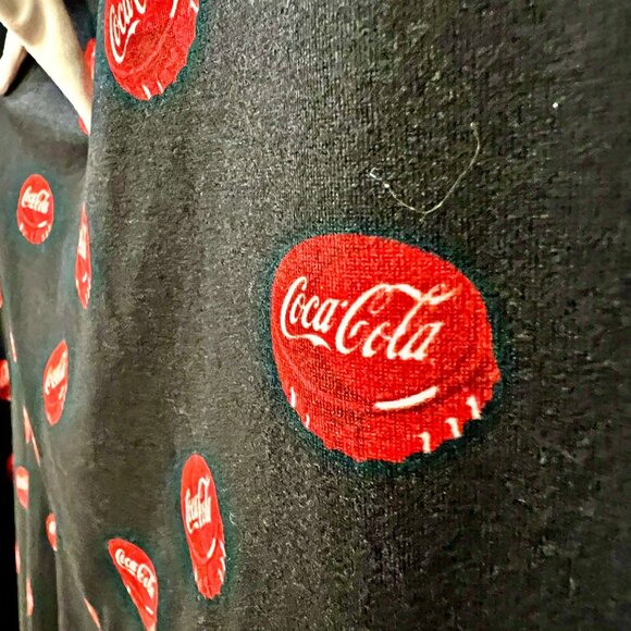 Unique Vintage Coca Cola Retro Midi Dress Fit & Flare Sleeveless Limited Edition - Picture 9 of 11